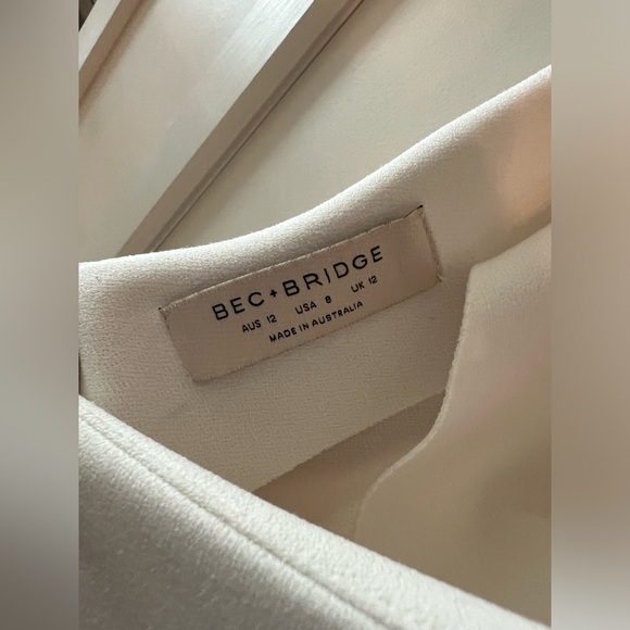 BEC + BRIDGE Noa Midi Dress / Size: US8 / Color: Ivory - Picture 7 of 7